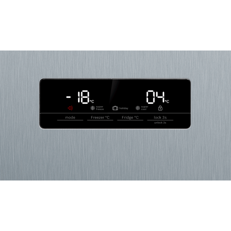 Refurbished Bosch Serie 4 KAN93VIFPG Freestanding 560 Litre 65/35 Fridge Freezer