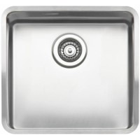 Reginox KANSAS-L40X40 1.0 Bowl Integrated Stainless Steel Sink