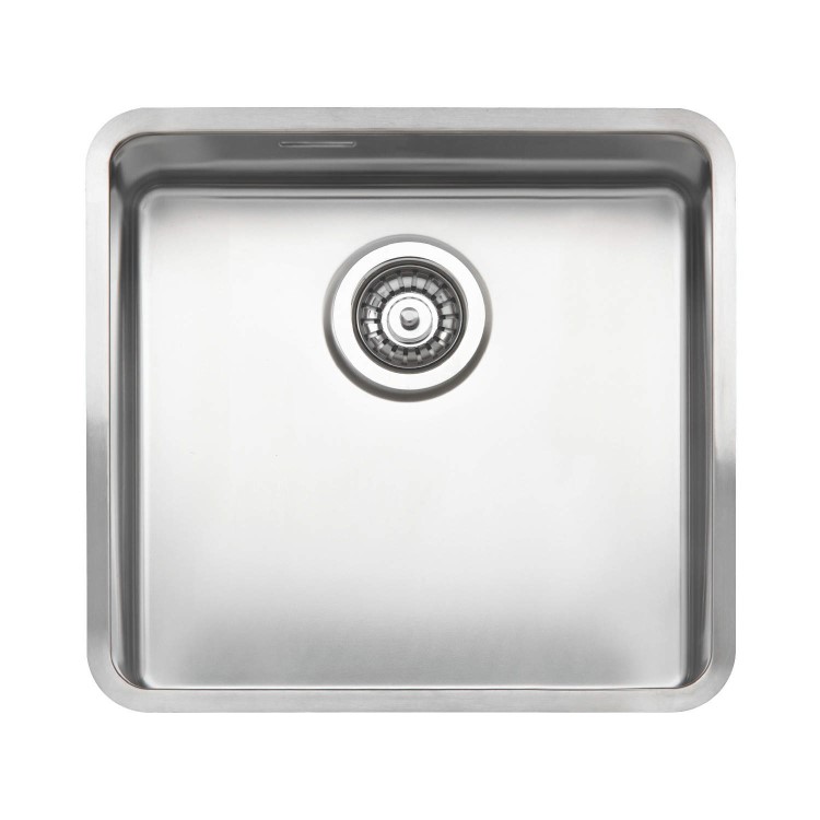 Reginox KANSAS-L40X40 1.0 Bowl Integrated Stainless Steel Sink