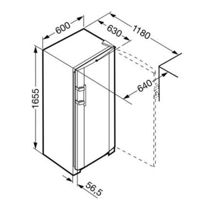 liebherr KB3660 Biofresh Fridge