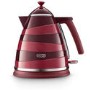 Delonghi Avvolta Kettle and Toaster Set - Red & Burgundy