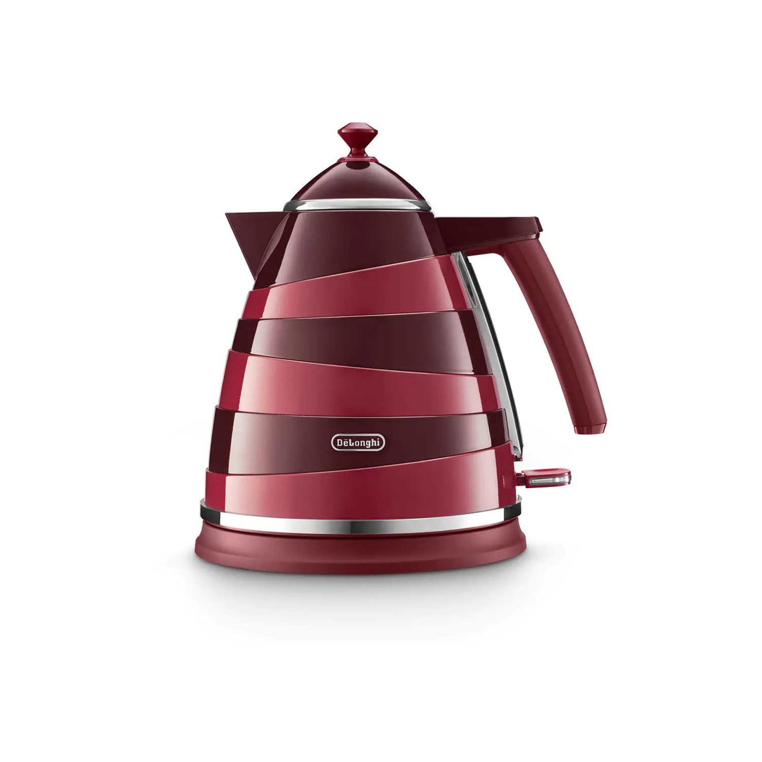 Delonghi Avvolta Kettle - Red & Burgundy