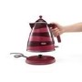 Delonghi Avvolta Kettle and Toaster Set - Red & Burgundy