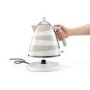 Delonghi Avvolta 1.7L Kettle - White & Cream