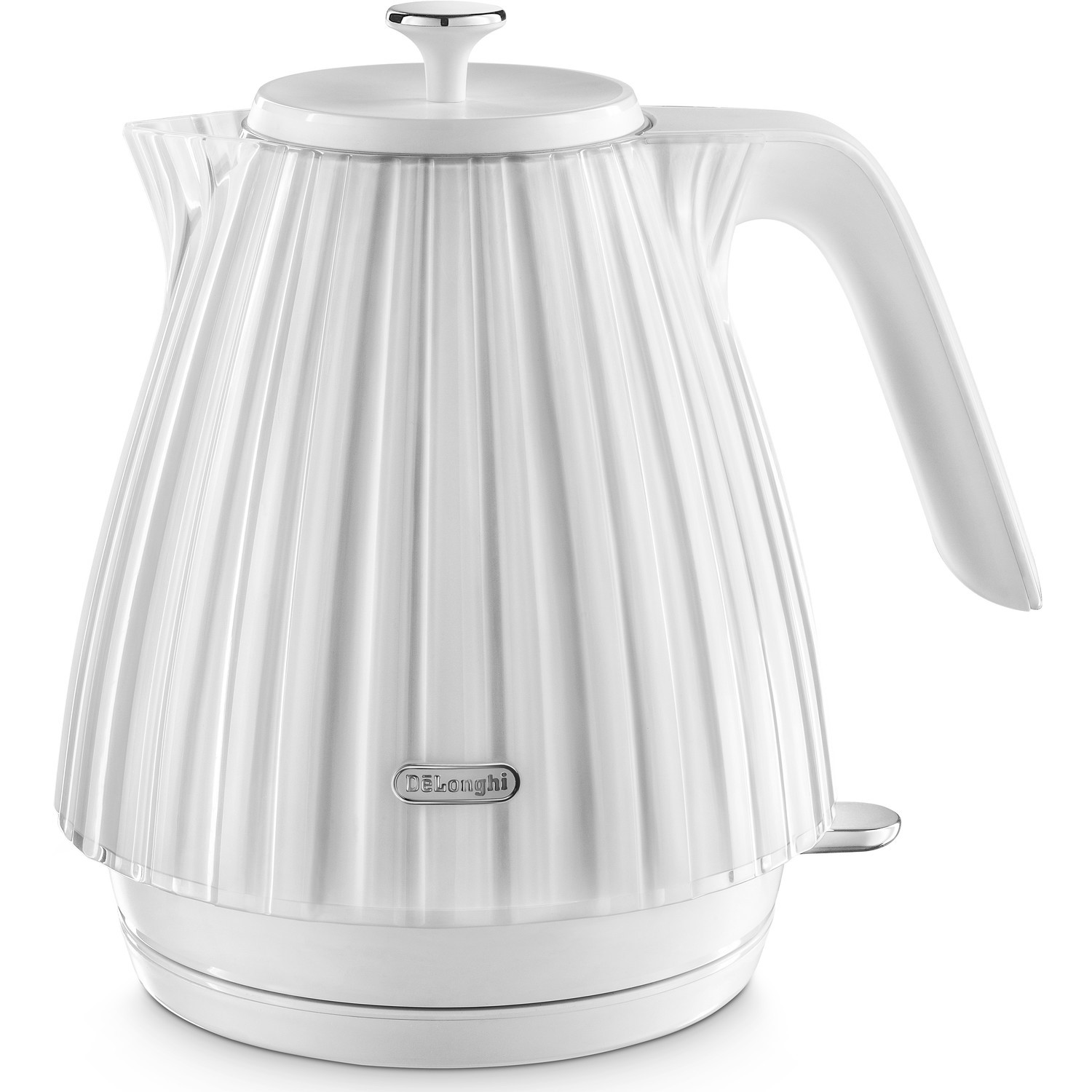 Delonghi Ballerina 1.7L 3kW Cordless Kettle - White