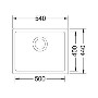 Franke KBG110_16-50OXDP Kubus Undermount 1.5 Bowl Granite Sink and Tap Designer Pack
