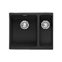 Franke KBG160OX Kubus Undermount 1.5 Bowl Fragranite Composite Sink - Onyx