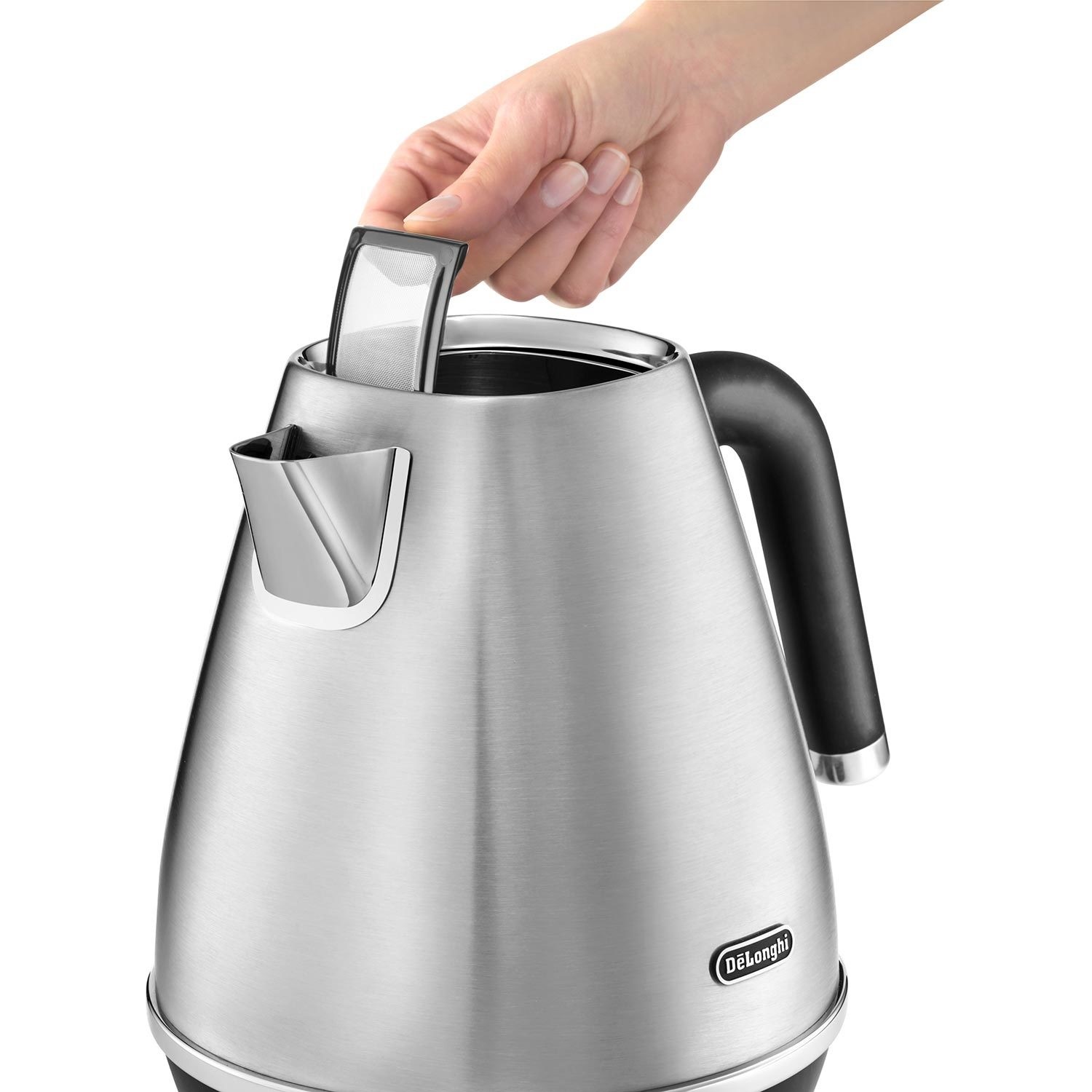 Delonghi Distinta X 1.7L Cordless Kettle Stainless Steel KBI3001.M