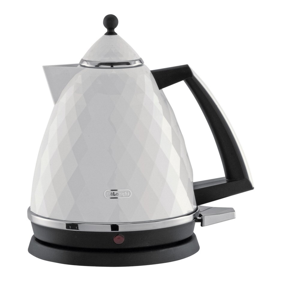 Delonghi KBJ3001.W Brillante Cordless Kettle White Appliances Direct