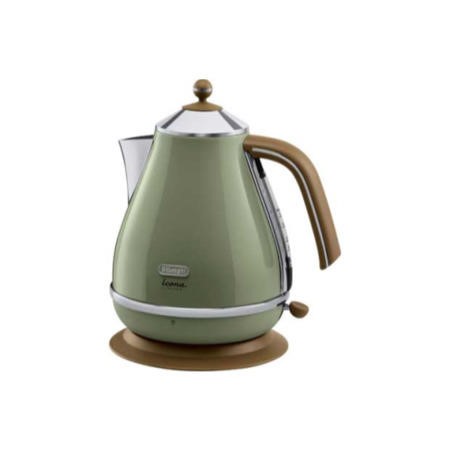 De Longhi Vintage Icona Kettle Olive Green - Main Image