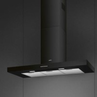 Smeg 110cm Chimney Cooker Hood - Black