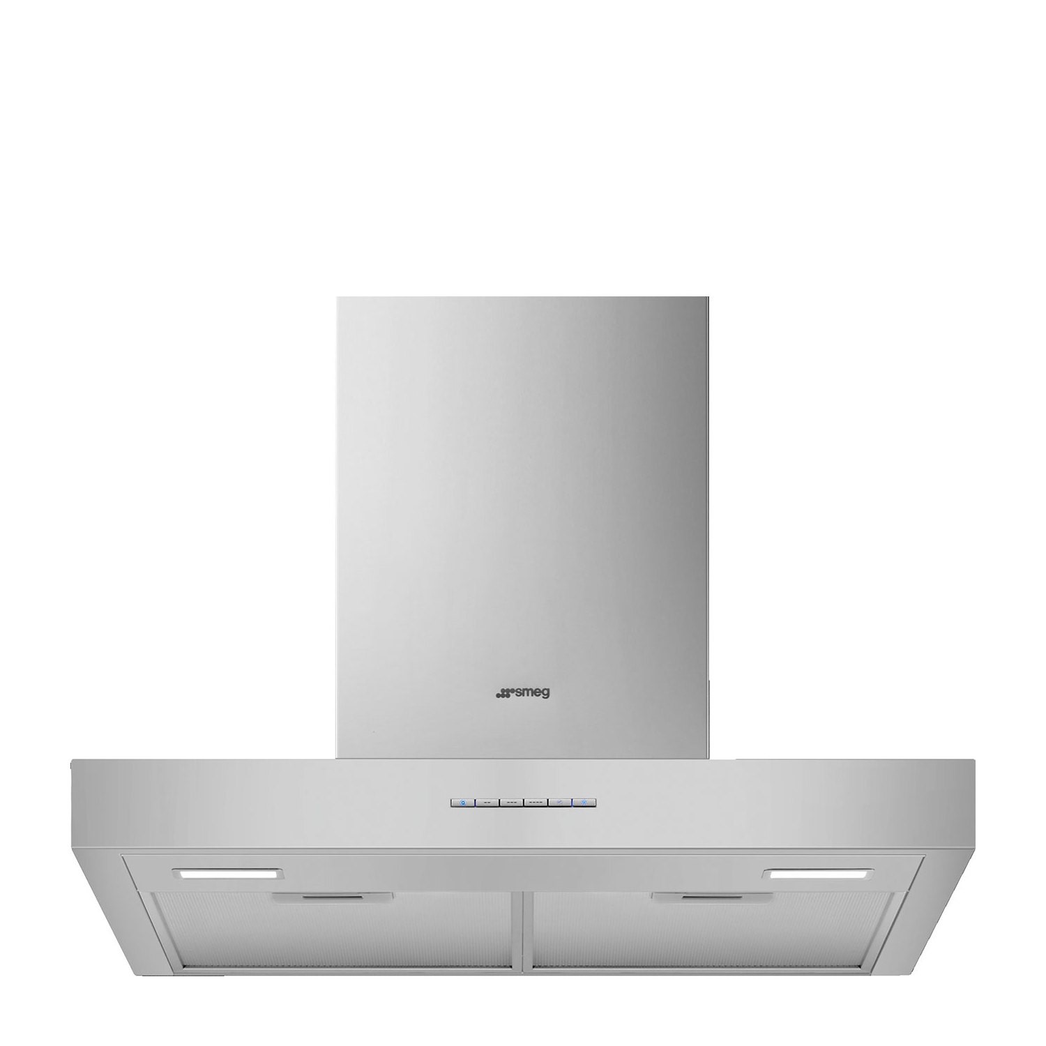 Refurbished Smeg KBT600XE 60cm Flat Chimney Cooker Hood Stainless Steel