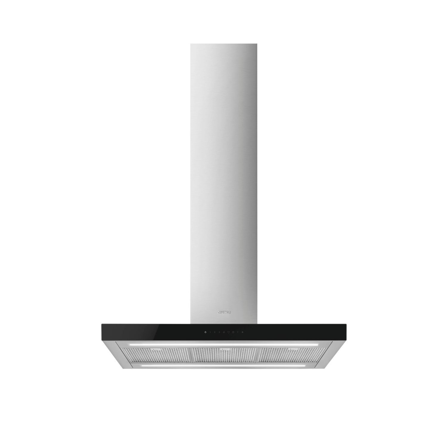 Smeg Kbti9l4vn 90Cm Island Cooker Hood  With Black Glass KBTI9L4VN