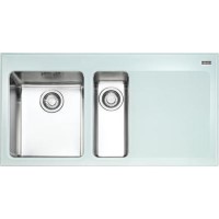 Franke KBV651RAQ Kubus 1 And A Half Bowl Sink - RH Drainer