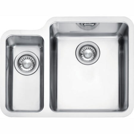 Franke KBX160_34-16LDP Kubus Undermount 1.5 Bowl Stainless Steel Sink and Tap Designer Pack