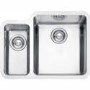 Franke KBX160_34-16LDP Kubus Undermount 1.5 Bowl Stainless Steel Sink and Tap Designer Pack