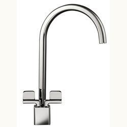 Franke KBX160_34-16LDP Kubus Undermount 1.5 Bowl Stainless Steel Sink and Tap Designer Pack