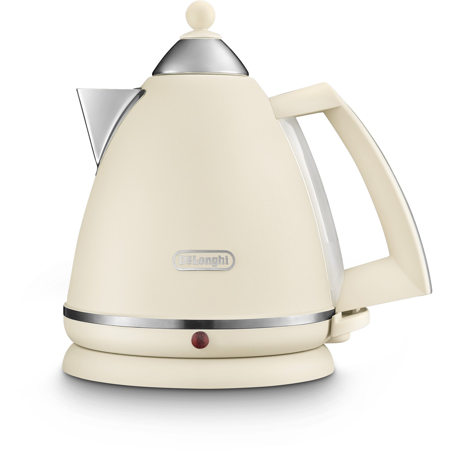 Delonghi Argento Flora 1.7L Kettle - Cream