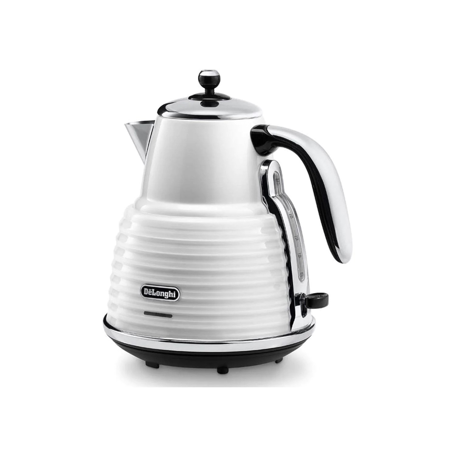 Delonghi KBZ3001.W Scultura Cordless Kettle White Appliances Direct