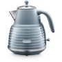 Delonghi Scolpito Kettle and Toaster Set - Azure Blue