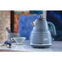 Delonghi Scolpito Kettle and Toaster Set - Azure Blue
