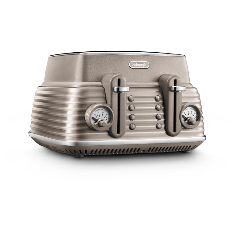 Delonghi Scolpito Kettle and Toaster Set - Beige