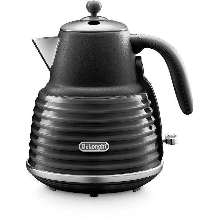 Delonghi Scolpito Kettle and Toaster Set - Black