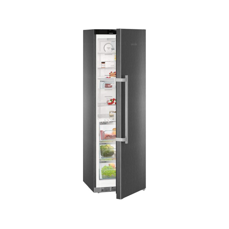 Liebherr KBbs4350 Premium 185x60cm Ultra Efficient Freestanding Fridge With BioFresh - BlackSteel