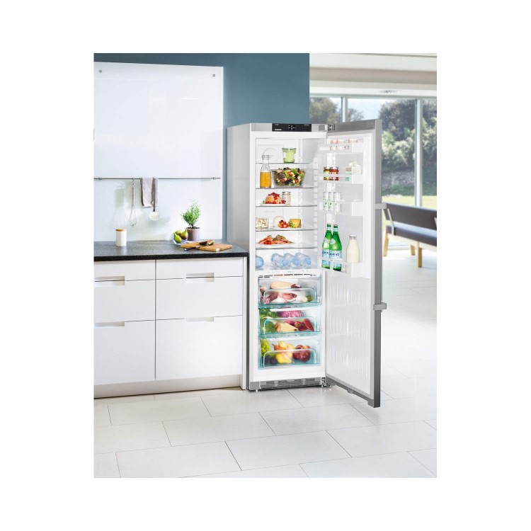 Liebherr 60cm Wide Freestanding Fridge - Stainless Steel