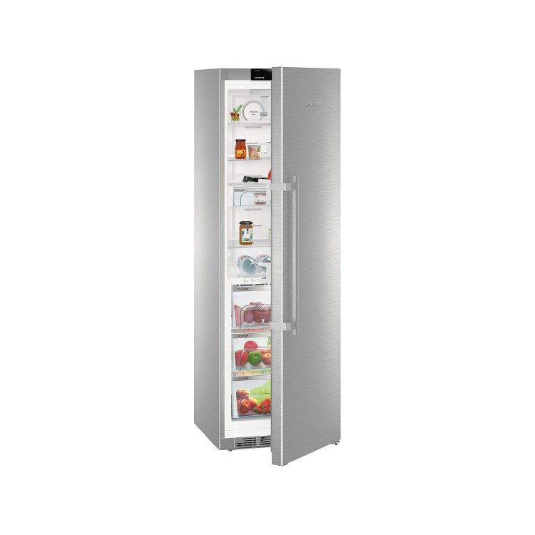 Liebherr KBes4350 BioFresh 185x60cm Freestanding Fridge - Stainless Steel