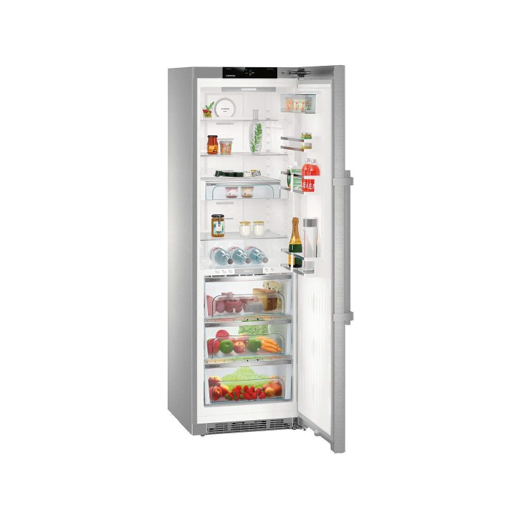 Liebherr KBes4350 BioFresh 185x60cm Freestanding Fridge - Stainless Steel