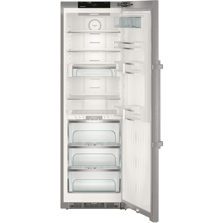 Liebherr KBes4350 BioFresh 185x60cm Freestanding Fridge - Stainless Steel