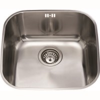 Single Bowl Undermount Stainless Steel Kitchen Sink - CDA Single Bowl Undermount Stainless Steel Kitchen Sink - CDA