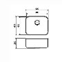 Single Bowl Undermount Stainless Steel Kitchen Sink - CDA