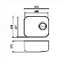 GRADE A1 - As new but box opened - CDA KCC24SS Undermount Sink