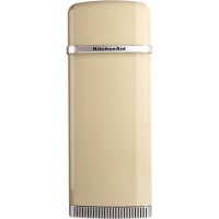 Kitchen Aid KitchenAid KCFMA60150L Iconic Retro Freestanding Fridge Left Hand Hinge - Almond Cream