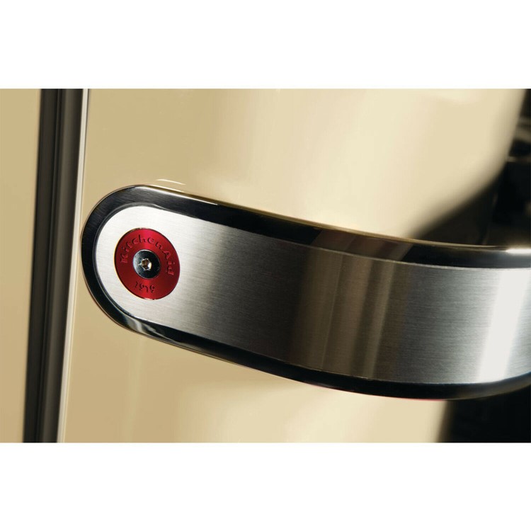Kitchen Aid KitchenAid KCFMA60150L Iconic Retro Freestanding Fridge Left Hand Hinge - Almond Cream