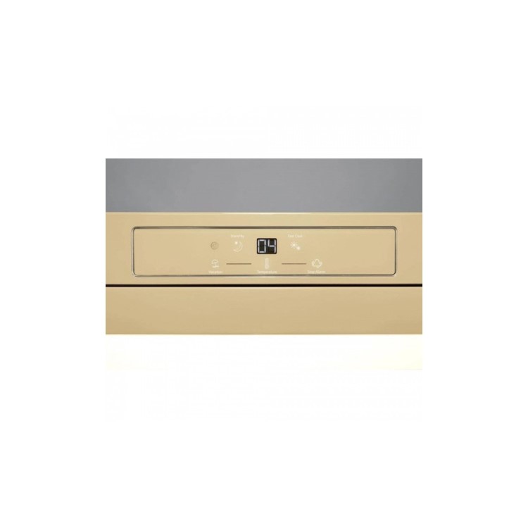 Kitchen Aid KitchenAid KCFMA60150L Iconic Retro Freestanding Fridge Left Hand Hinge - Almond Cream