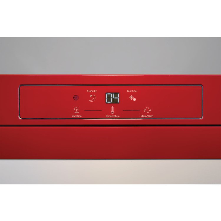 Kitchen Aid KitchenAid KCFME60150R Iconic Retro Freestanding Fridge Right Hand Hinge - Empire Red