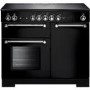 Rangemaster Kitchener 100cm Electric Range Cooker - Black