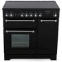 Rangemaster Kitchener 90cm Electric Range Cooker - Black