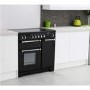 Rangemaster Kitchener 90cm Electric Range Cooker - Black