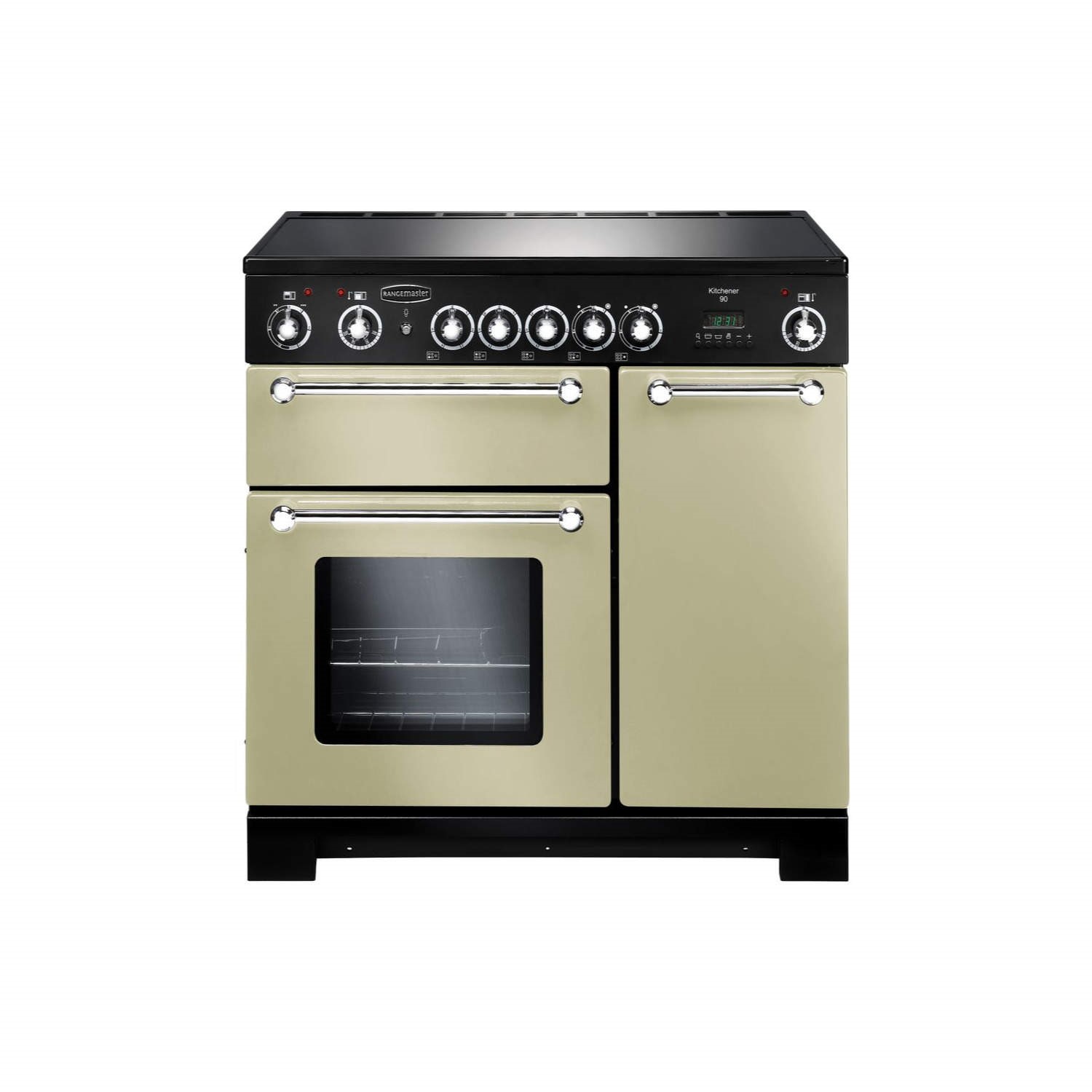 79280 Kitchener 90cm Electric Range Cooker Chrome