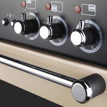 Rangemaster Kitchener 90cm Gas Range Cooker - Black