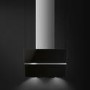 Smeg KCV60NE 60cm Black Glass Angled Chimney Hood