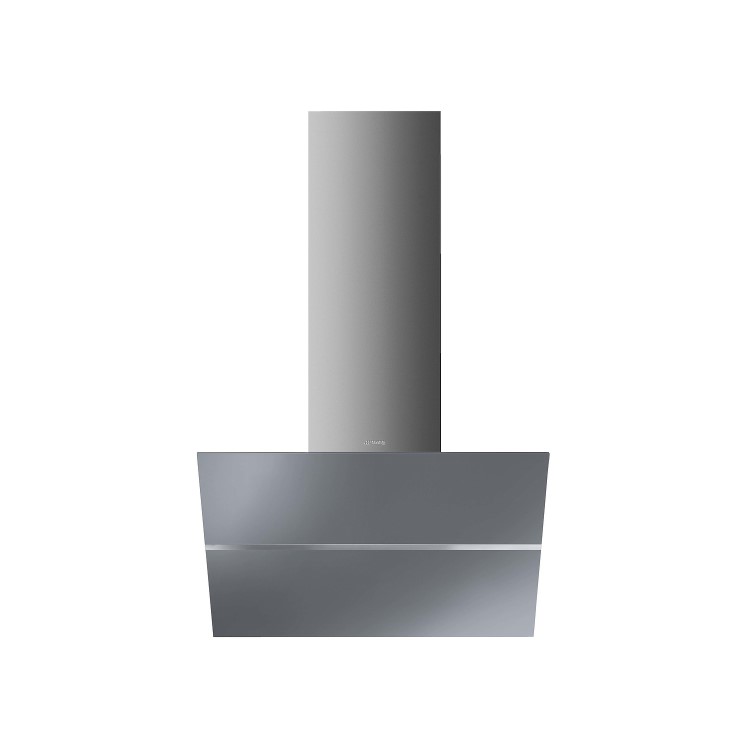 Smeg KCV80SE2 80cm Angled Cooker Hood - Silver Glass