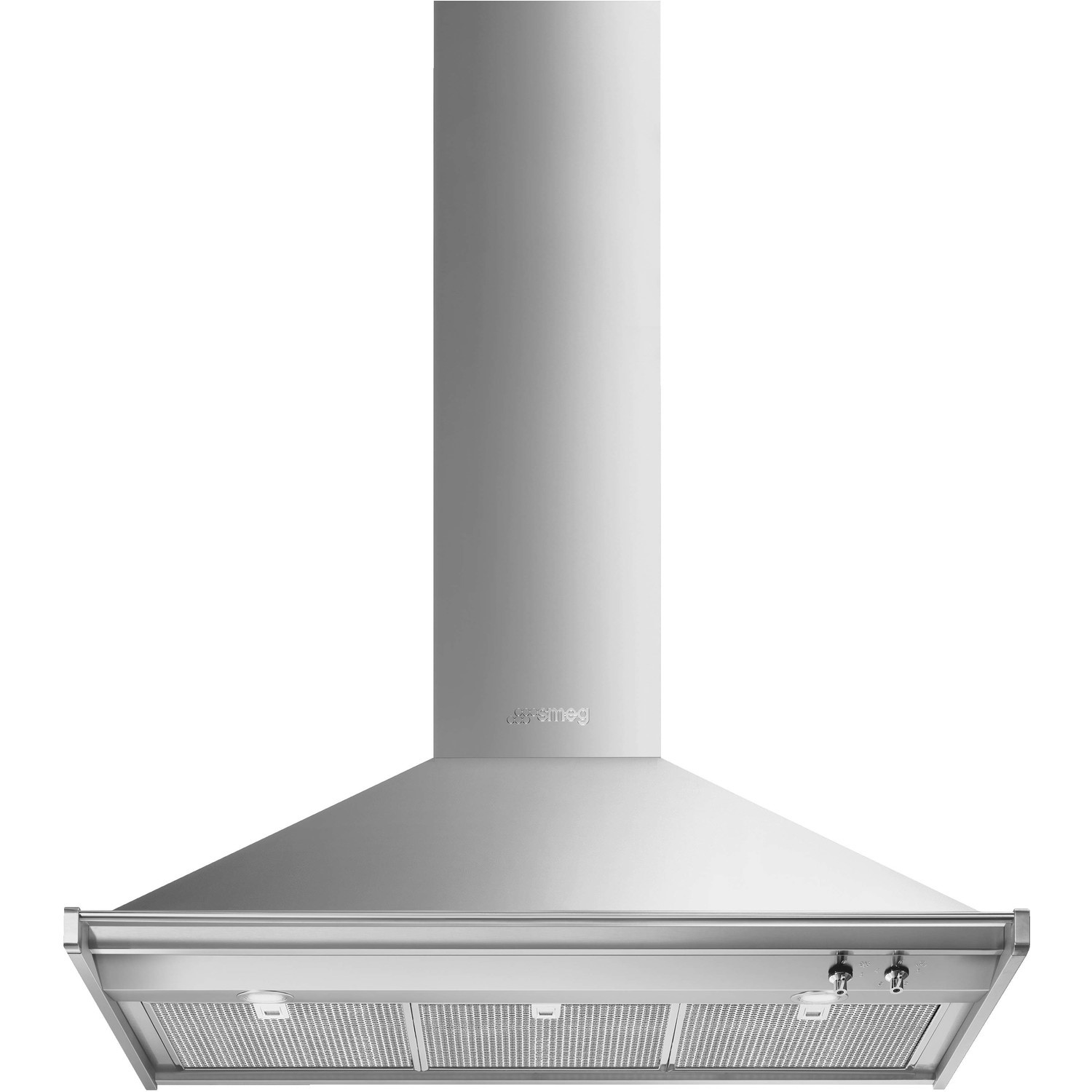 Refurbished Smeg KD100HXE Opera 100cm Chimney Cooker Hood Stainless Steel