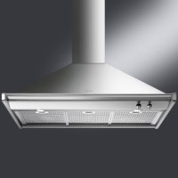 Smeg KD100X-2 Opera 100cm Chimney Cooker Hood Stainless Steel