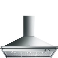 Smeg KD100XE Opera 100cm Chimney Range Cooker Hood - Stainless Steel
