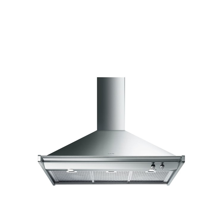 Smeg KD100XE Opera 100cm Chimney Range Cooker Hood - Stainless Steel
